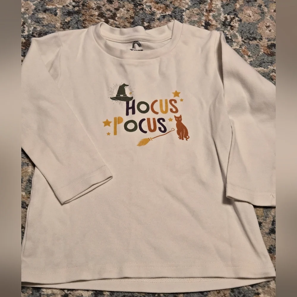 Hocus Pocus Graphic Tee and Corduroy Pants Set Size 4/5T